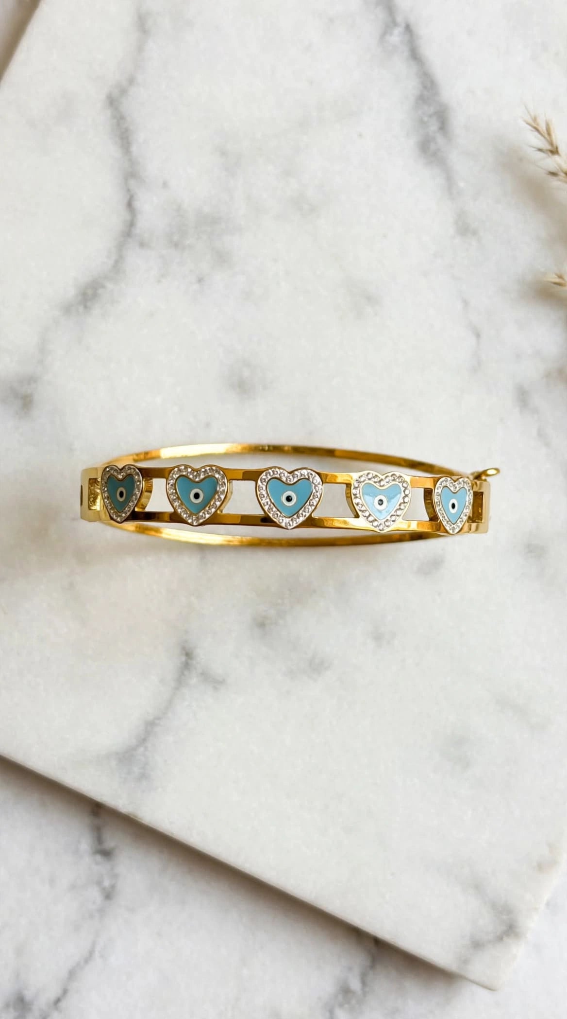 Evil Eye Hearts kada