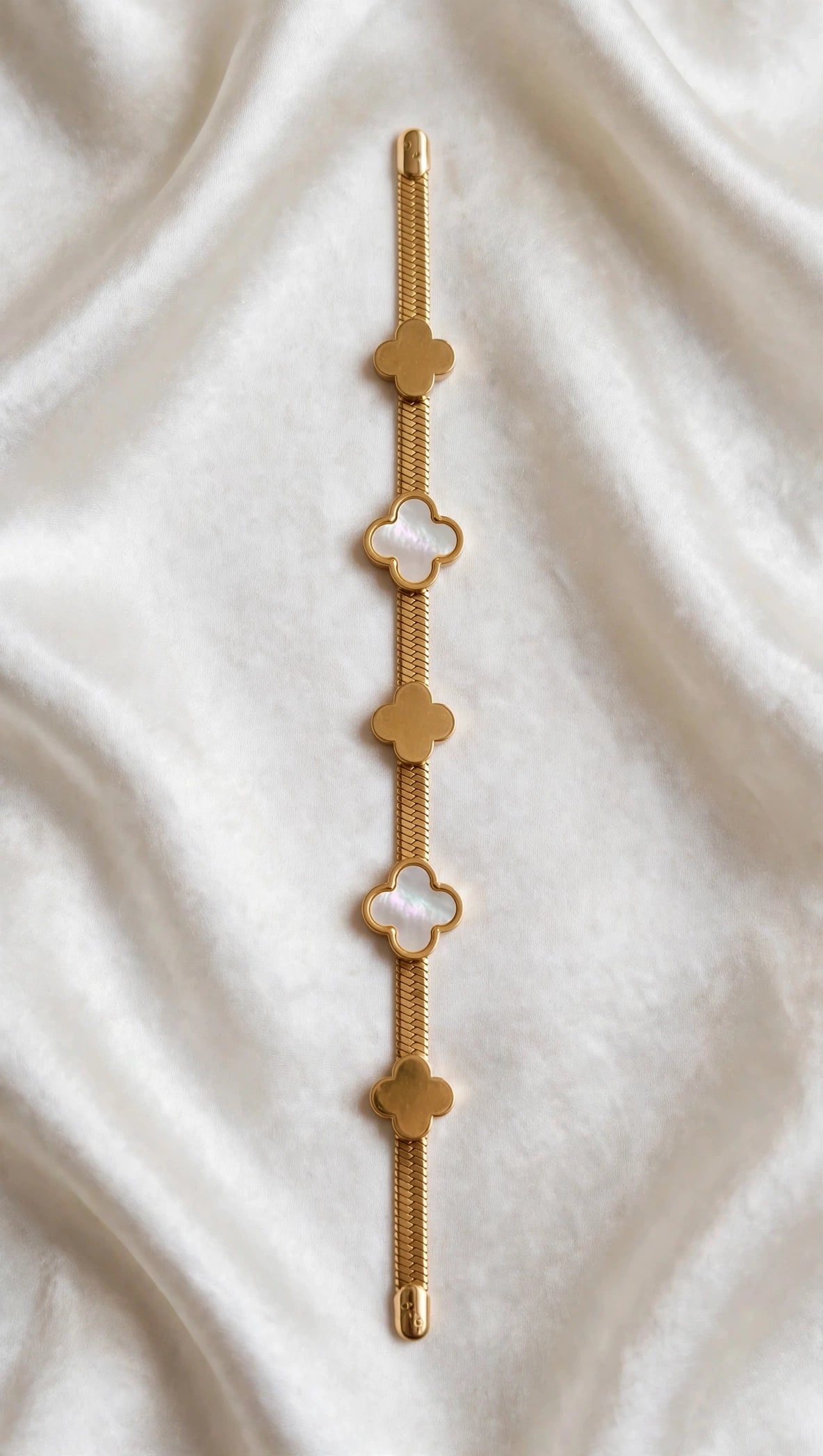 Gold Honeycomb Design Bracelet
