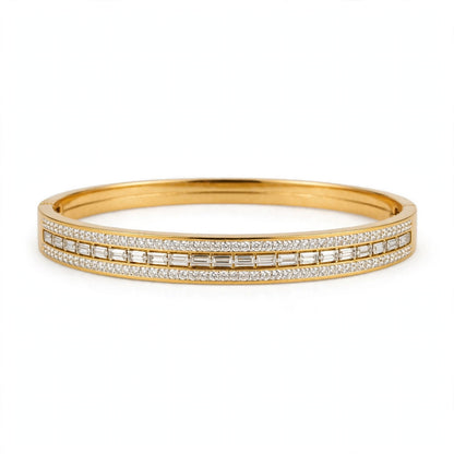 Celeste Triple Row Baguette KADA