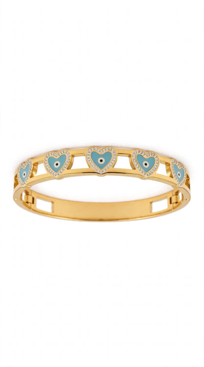 Evil Eye Hearts kada